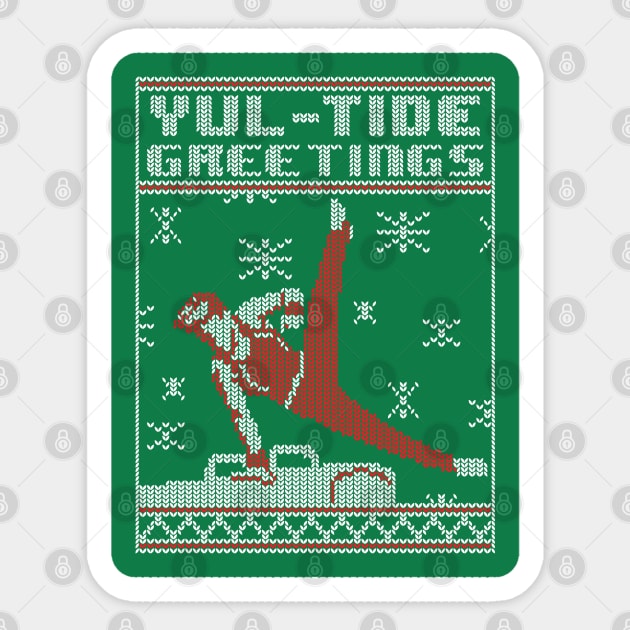 Yul-Tide Greetings Sticker by GymCastic